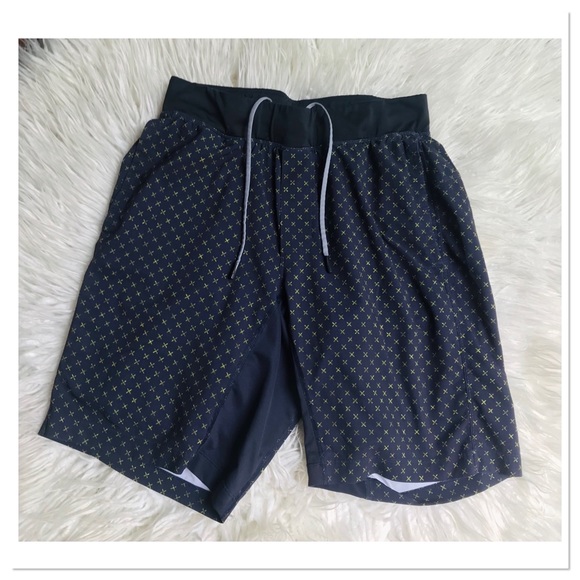 lululemon athletica Other - Lululemon T.H.E. Short Luxtreme Liner 9” Cross Me Split Pea Naval Blue Men’s M